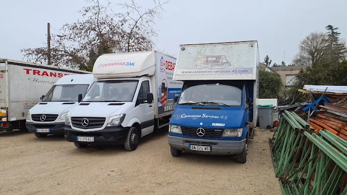 Flotte de camions Débarras Zak